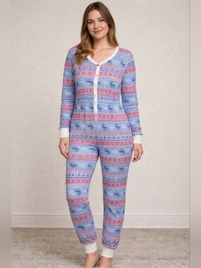 Fair Isle Onesie Pajama